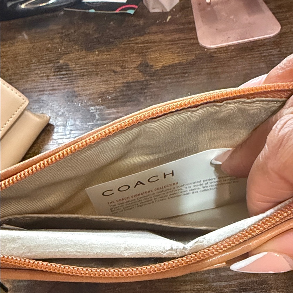 Coach Colorful Lettering Wristlet - Picture 3 of 4